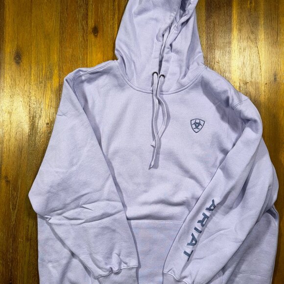 Ariat Women's Logo 2.0 Hoodie | Sweet Lavender - Picture 8 of 11